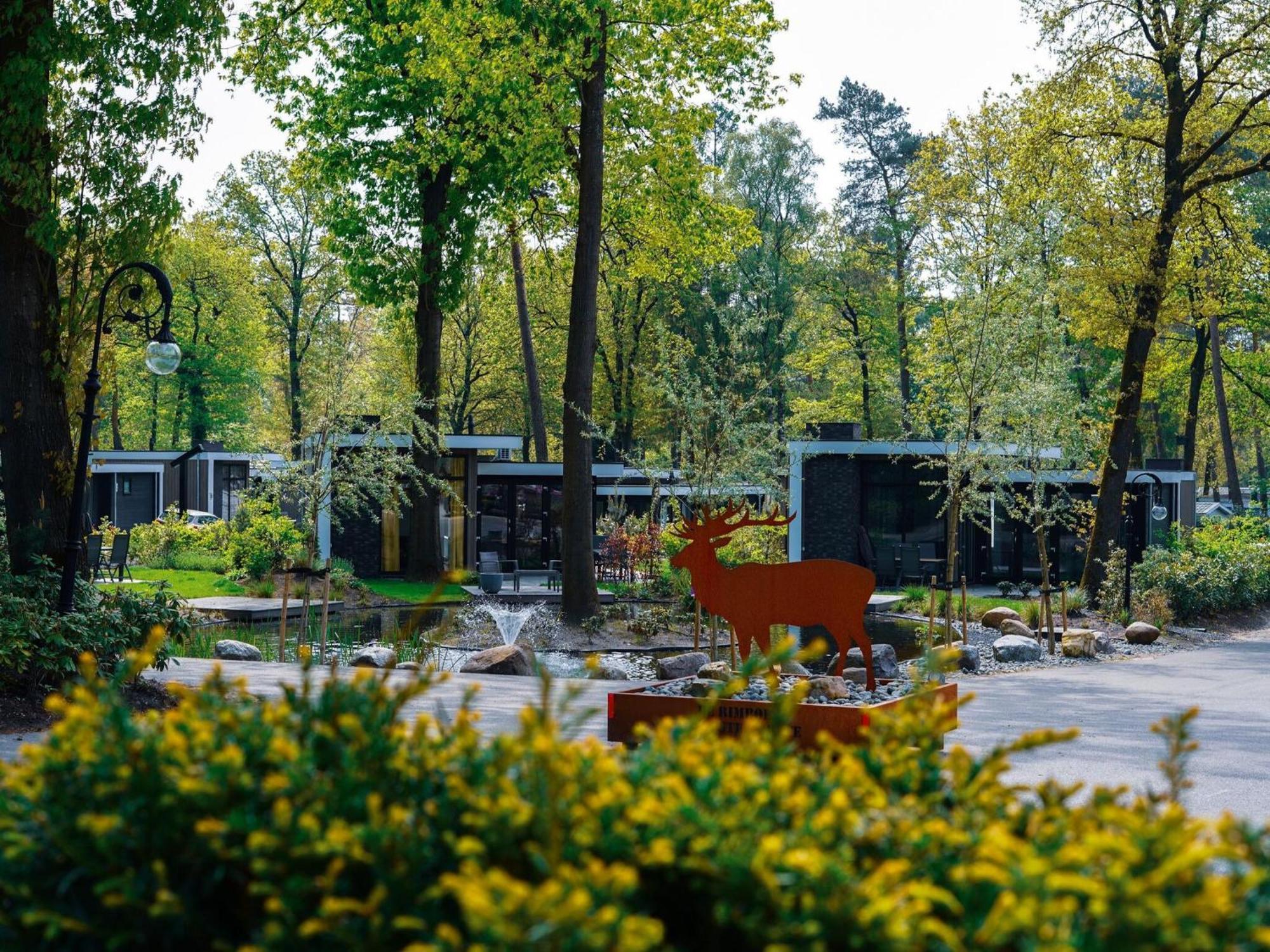 Comfortable Chalet With Combination Microwave Near The Veluwe โฮนเดอร์โล ภายนอก รูปภาพ